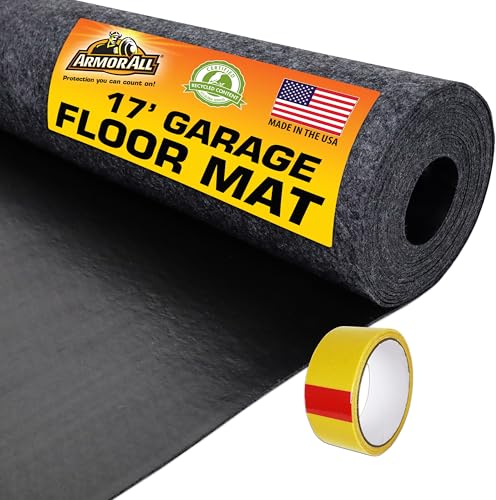 Armor All Garage Floor Mat (17' x 7'4'), Waterproof Garage Flooring,...