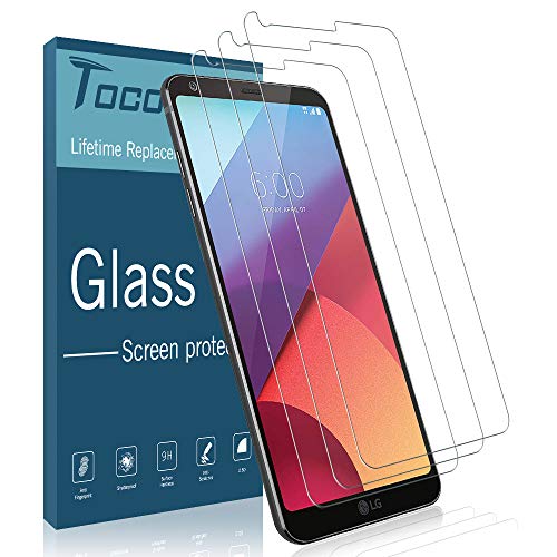 [3 Pack] TOCOL Screen Protector for LG G6, [Case Friendly] [Japan Glass