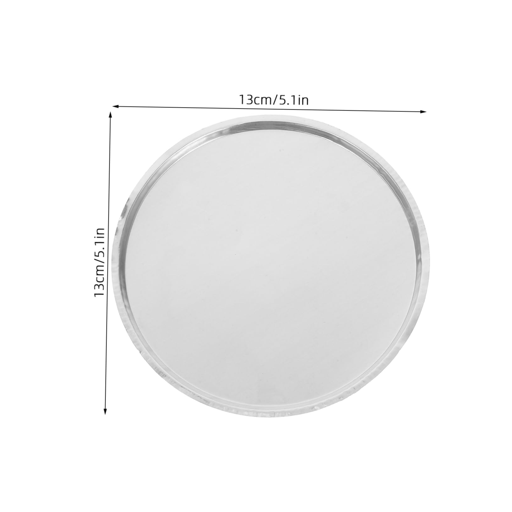 Unomor 10pcs Lab Weighing Dishes Aluminum Laboratory Scale Trays 50ml Sample Pans Precision Weighing Boats for Jewelry Industrial Use