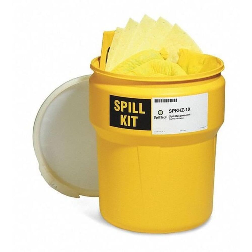 SpillTech SPKHZ-10 Hazmat 10-Gallon Spill Kit