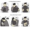 Inflatable Travel Air Pillow For Sleeping To Avoid Neck And Shoulder Pain Comfortably Support Head And Lumbar Used For Airplane Car Bus And Office Grey