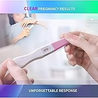 Vista 1 de Barra de prueba de embarazo falsa Always Turns Positive Pregnancy Test Stick Broma de embarazo, paquete de 2, rosa