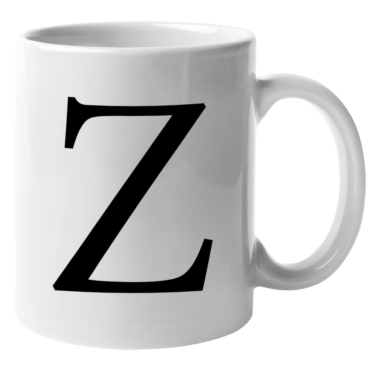 DigiPrint GraphicsAlphabet Mug Letter Z | Funny Coffee Cup | Novelty Tea Mug Gift | White, Present, Quality Printed (MUG065)