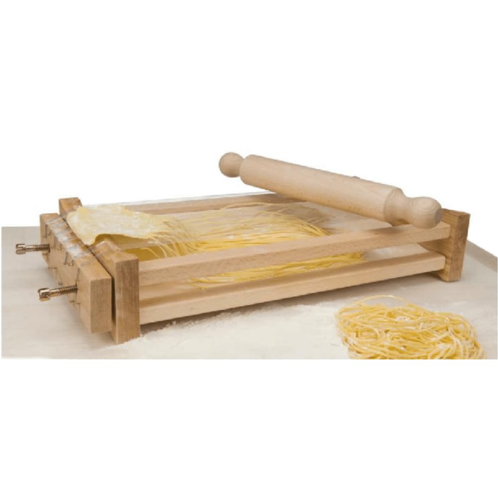GUITARRA DOBLE PARA PASTA LADO 1: ESPAGUETIS LADO 2: FETTUCCINE, EL ORIGINAL!