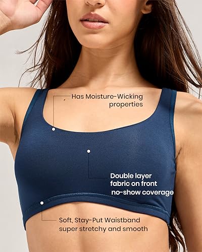 Image of URBAN ADVENTURE Cotton Full Coverage Everyday Beginner Bra for Women & Girls | Non-Wired, Non-Padded | Soft & Breathable Comfort