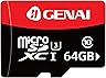 Cartao de Memoria 64GB, Professional Cartão Micro SD, Velocidade de Leitura 80Mbs, Cartão de Memória para Smartphones, Tablets, Câmeras de Ação, GPS, Drones