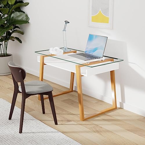Consejos y reviews para comprar Escritorio de madera con vidrio - los mas comprados. 2 Imagen adicional