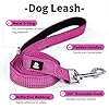 IVY&LANE Reflective Dog Collar and Leash Set,Adjustable Neoprene Padded Dog Collars, Breathable Nylon Pet Collar for Small Medium Large Dogs (Large,Fuchsia Pink) #2