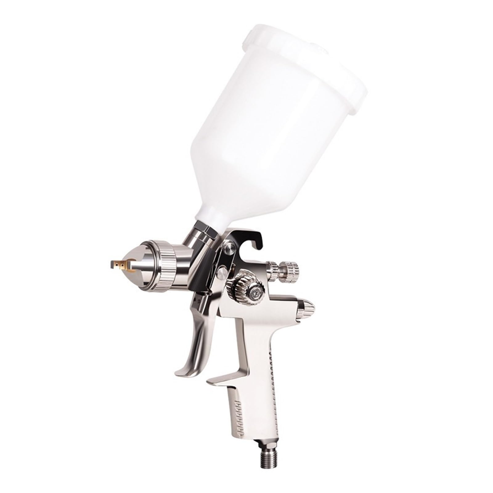JVDDI Air Spray Paint Gun,HVLP with Feed,600 CC Capacity, Spray Gun Paint Sprayer for Walls