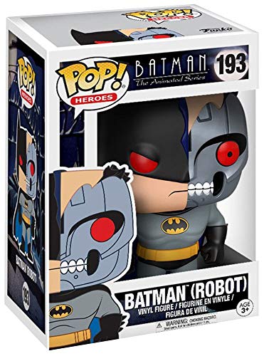 Funko Animated Series Robot Batman Pop Vinyl Action Figure