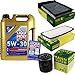 Produktbild Filter Set Inspektionspaket 5 Liter Liqui Moly Motoröl Longlife III 5W-30 MANN-FILTER Innenraumfilter Luftfilter Ölfilter