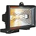 Produktbild Smartwares Halogenstrahler 120 W, Metall, schwarz, 11 x 14.6 x 13.9 cm, 10.036.76 (HL120)