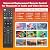 2PC Universal TV Remote Control Compatible with Samsung,LG,Vizio,TCL,Hisense,Sony,Philips,Sharp and More Brand Smart TVs,Streaming Players,Sound Bar Audio and DVD/Blu-ray Players