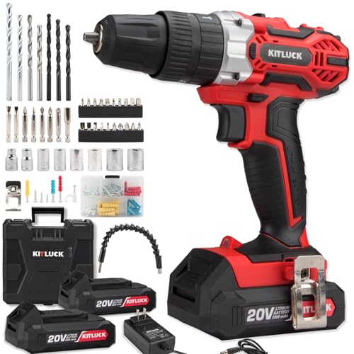 KITLUCK 20V Impact Drill Set