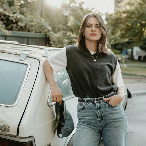 Earnda Sets of 4 Skinny Women Leather Belts for Dresses Thin Waist Belt for Jeans Pants with Gold Buckle 0.55" Width3