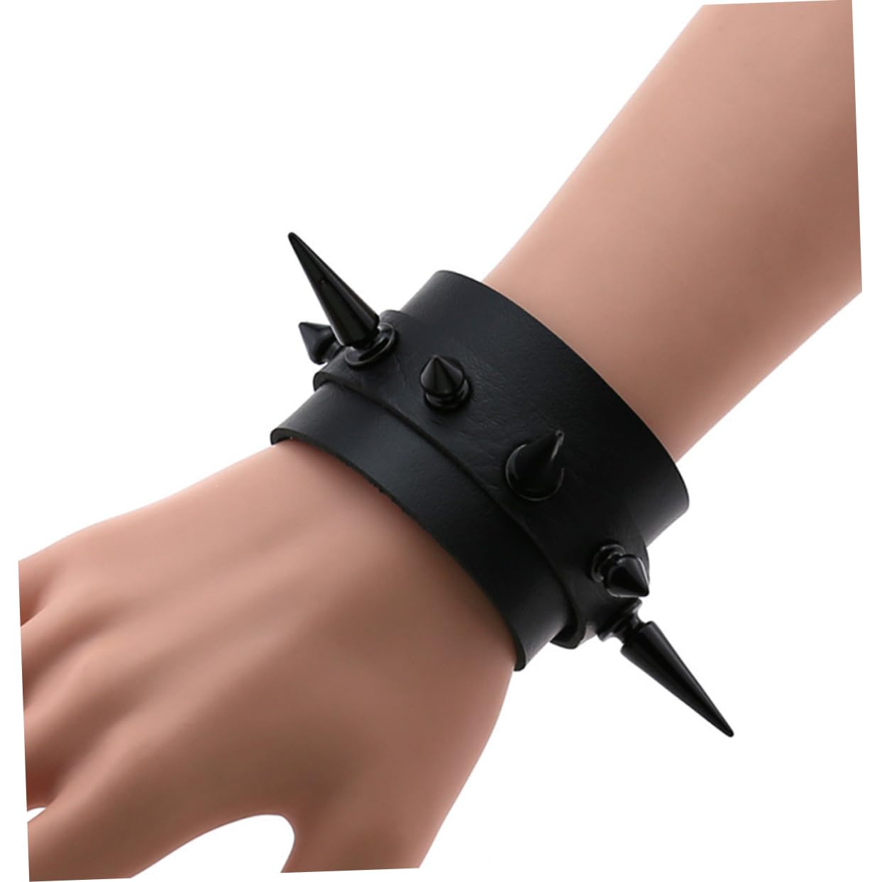 GALPADA 8 Pièces Bracelets Pour Hommes Bracelet Pour Hommes s Goth De Style Punk Punk Réglable Vêtements Grunge À Pointes En Cuir Pu s À Pointes