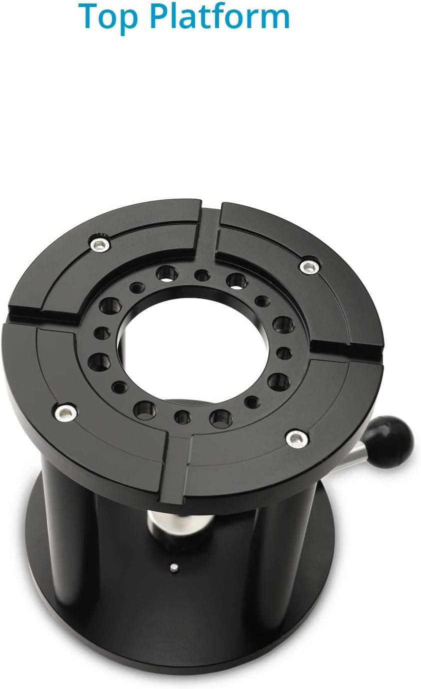 PROAIM Mitchell 13”-22” Telescopic Camera Height Riser for Mitchell Dollies/Mitchell Mount Gear. Quick Lock Mechanism. Payload up to 150kg / 330lb (MR-291-04)