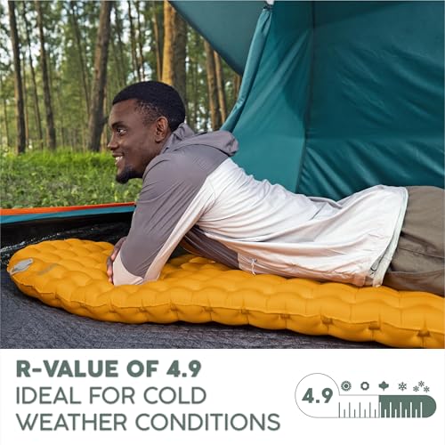 Matelas gonflable isolé RidgeLite Bestway sommeil bivouac - 2