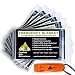 Versatile Emergency Blanket (6-Pack) – Essential Outdoor Survival Gear for Camping and Hiking – Made From Strong Mylar Foil for All Weather Protection – Includes Bonus Emergency Whistle and User Guide