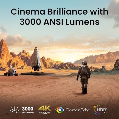 Lifestyle 4K LED Courte Focale 3000AL Google TV Zoom x1 3 motorise correction auto lenshift et trapeze - vue 9