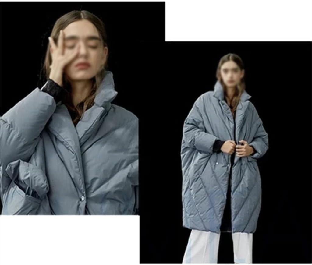 Winter Fashion Women's Long Piece Thermal Jacket Size Coat Thick Parka