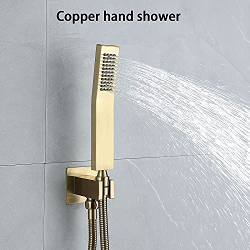 Robinet de douche mural en laiton pour douche pluie relaxante et bain des enfants