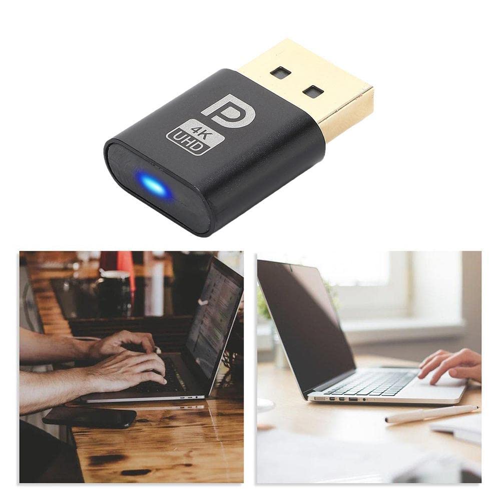 DP Dummy Plug Virtual Display Adapter EDID Headless Emulator 4K DP Displayport Display per scheda video Accessori Virtual