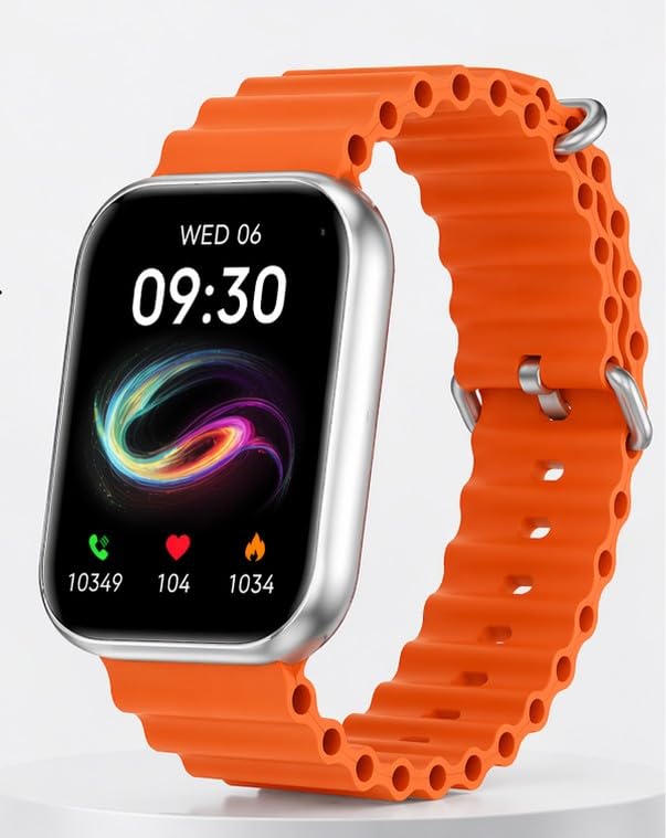 Bluetooth Calling Smart Watch for Men & Women with HD Touch Display, Fitness Tracker, Heart Rate Monitor, Sports Modes, Long Battery Life, Compatible with Android & iOS Bluetooth Calling Smart Watch for Men & Women with HD Touch Display, Fitness Tracker, Heart Rate Monitor, Sports Modes, Long Battery Life, Compatible with Android & iOS