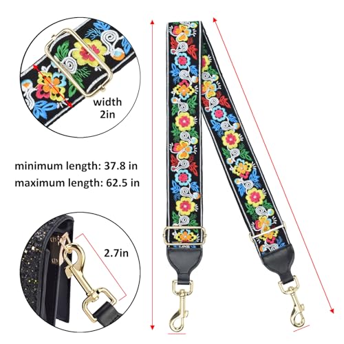 Image of CLOUDMUSIC Handbag Strap Replacement Shoulder Crossbody Strap Purse Strap for Women Girls