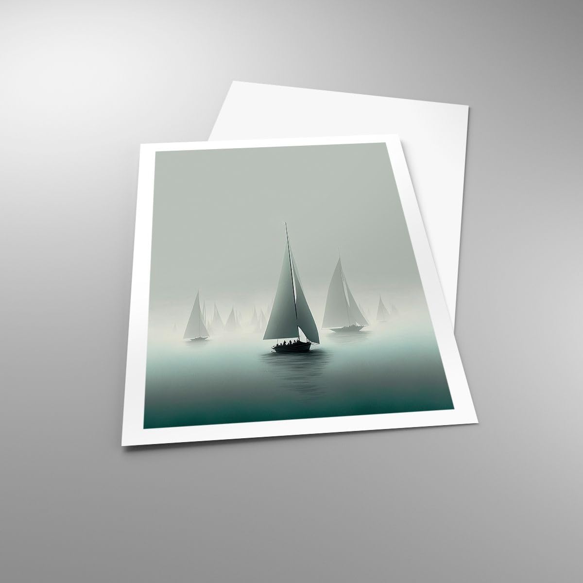 3er Set Aquarell Segelboot Kunstdrucke DIN A4 | Maritime Poster Für Badezimmer & Wohnzimmer – Ohne Rahmen