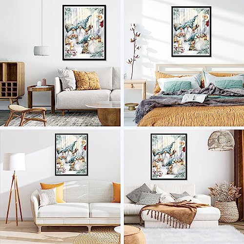 NAIMOER Kit di pittura con diamanti di Natale per