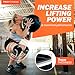 ProFitness Knee Sleeves Weightlifting for Men & Women | 7mm Thick Neoprene | Supportive Knee Compression Sleeve for Working Out, Squats & Knee Support (Black, Medium)