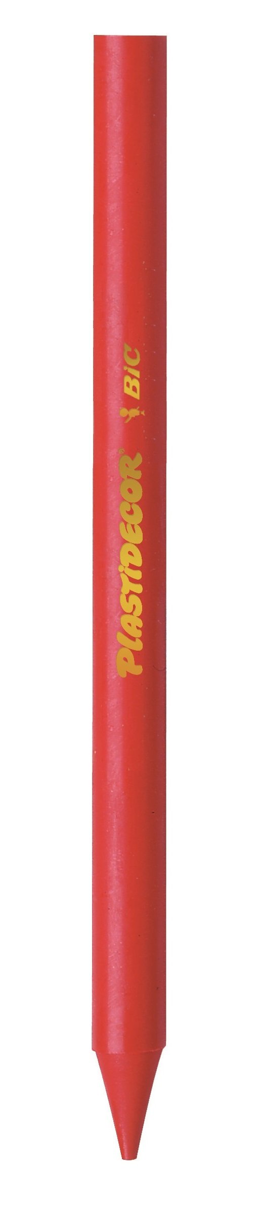 BIC Kids Plastidecor - Ceras para colorear, antimanchas para actividades creativas en casa y el colegio, Blíster de 12 Unidades (Paquete de 1), Colores surtidos, Clásico