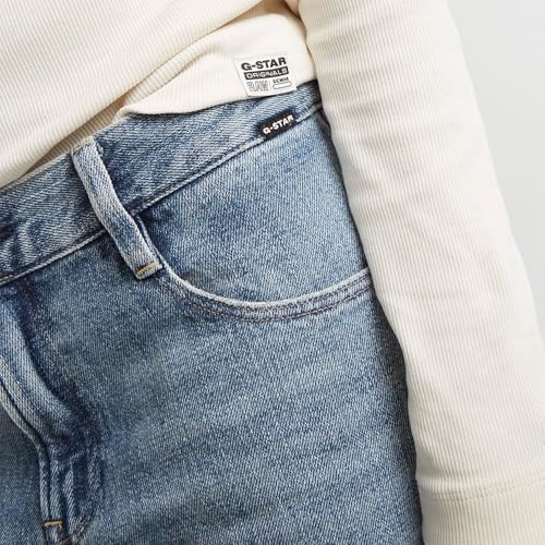 G-STAR Damen Judee Low Waist Loose Jeans Blau (Antique Faded Ripped Fjord D22889-D776-G920) 25W / 32L – Ansicht 5