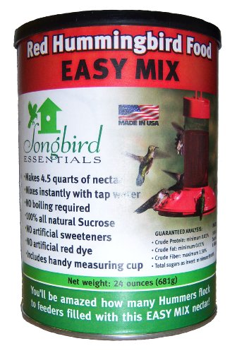 Songbird Essentials SE642 24 oz Red Hummingbird Nectar All Natural- No Dyes (Set of 1)