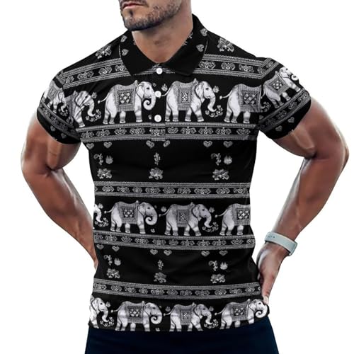 Polo de golf homme doux pour les journées d'été et parcours en plein air