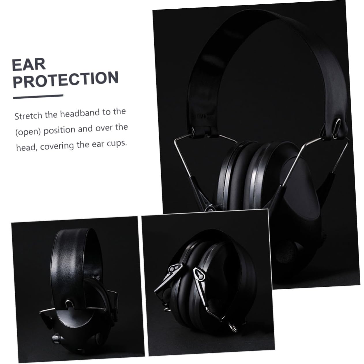 KICHOUSE Hearing Protector Ear Muffs Shooting Ear Protection Noise Canceling Headphones for Boys and Girls