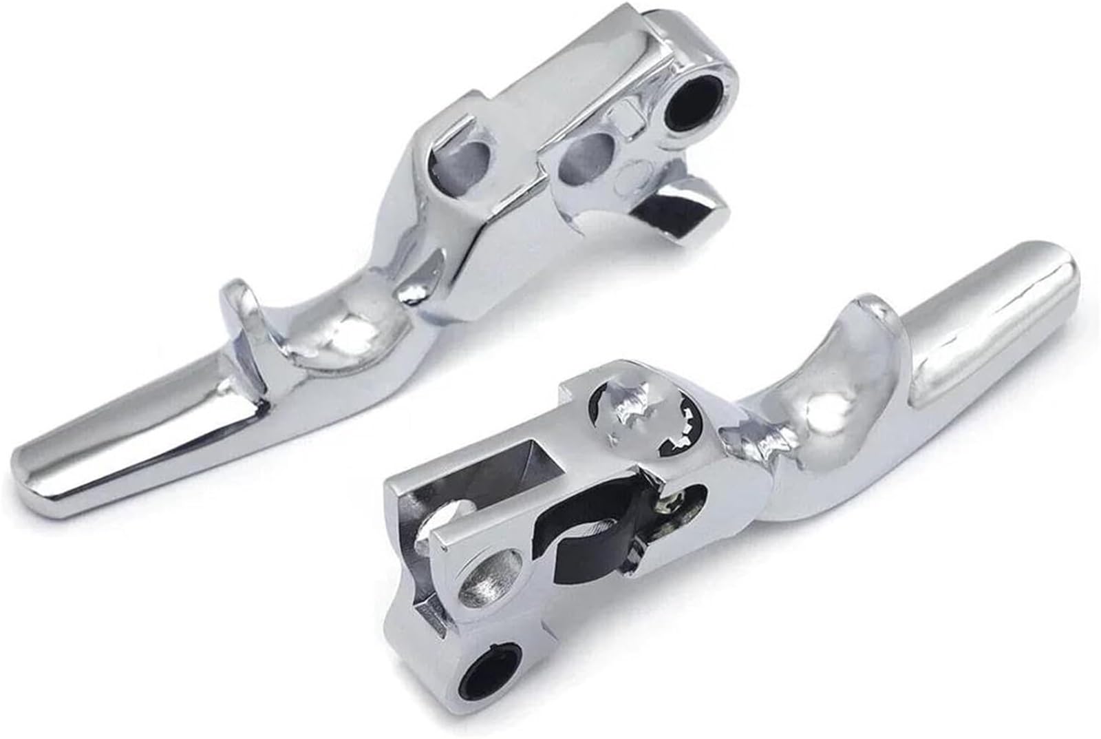 Leviers d'embrayage pour moto Sportster 883 à finition soignée pour Custom et Touring