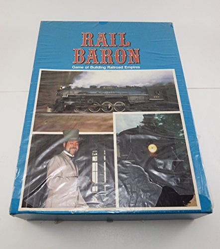 Rail Baron Avalon Hill Game of Building Railroad Empires