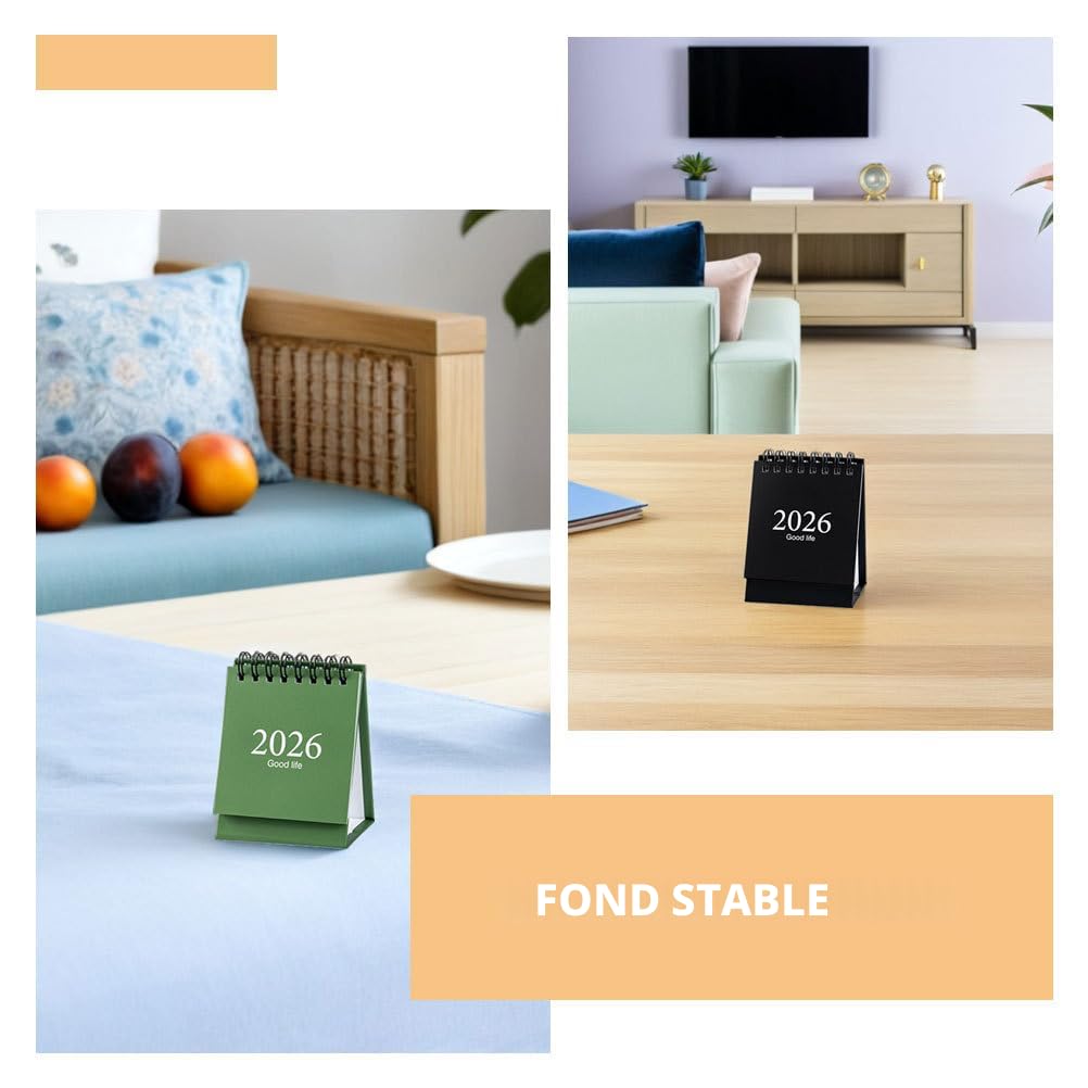 Pruojhw Calendrier Sur Pied - De Janvier 2026 à Juillet 2027 - Planificateur Quotidien - Calendrier Debout Pour Le Bureau Pour La Maison, Le Lieu De