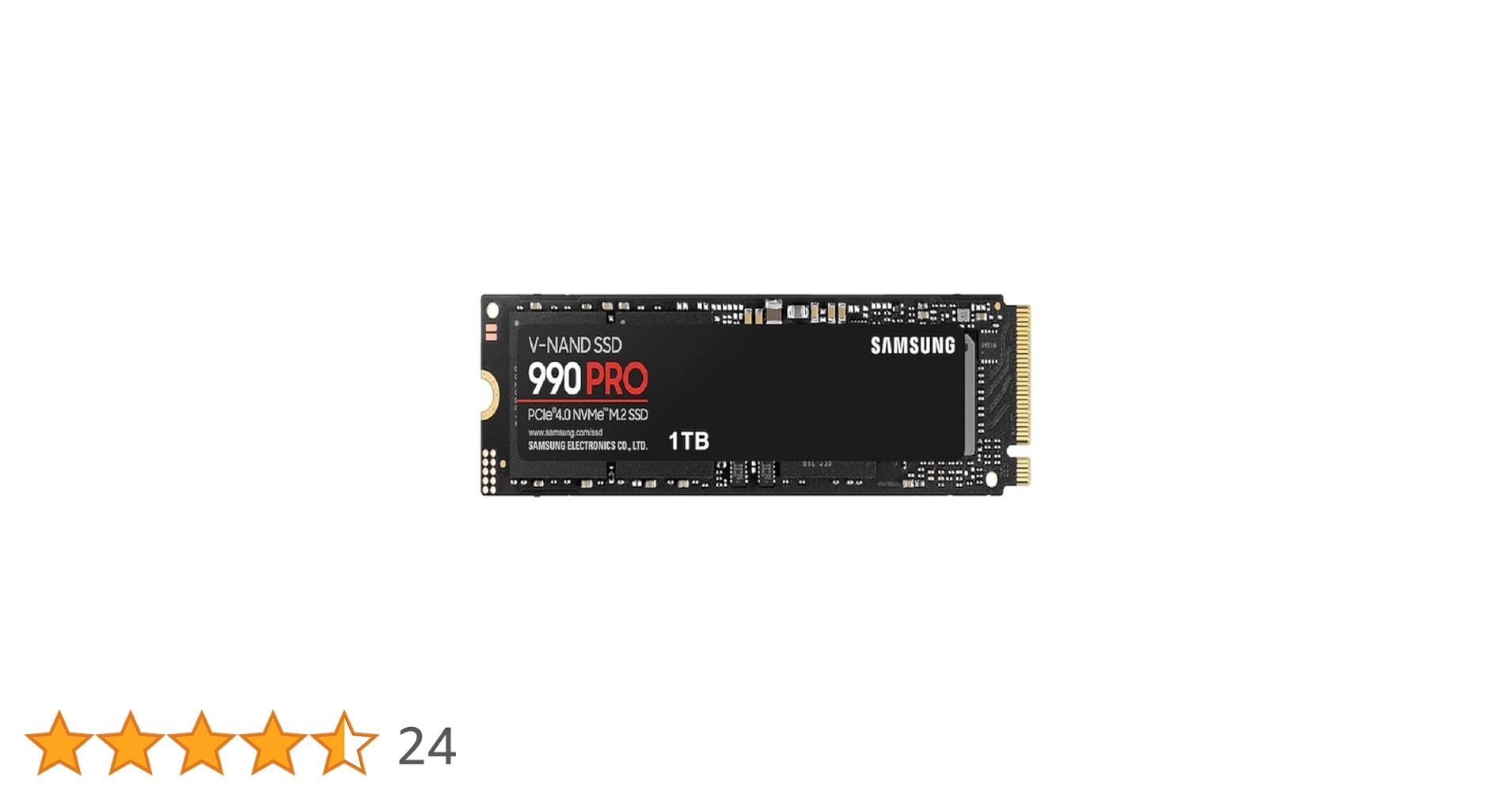 Amazon | Samsung 990 Pro 1 TB NVMe M.2 内蔵SSD PCIe Gen 4.0