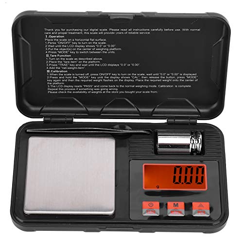 Mini báscula electrónica portátil para joyería miniatura 3