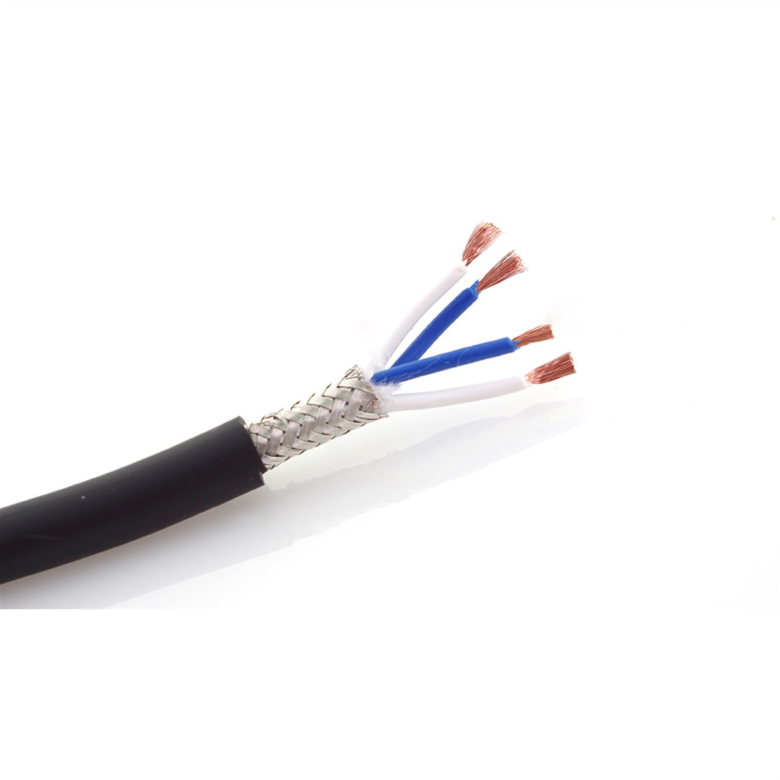 kabel audio do gitary Przewód Mikrofonowy Jack 6.35mm 6.5mm Męski Na XLR Męski 6.3mm 1/4 ''do Mikrofonu XLR Kabel Audio Do Głośnika Gitarowego (Color : 20m)