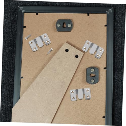 Image of Veemoon 20pcs Flush Mount Bracket Picture Hanging Hooks Heavy Duty Hanger Clip for Frame Wall Mounting Hardware for Mirror Art Hanging Hardware Picture Frame Mount Clips