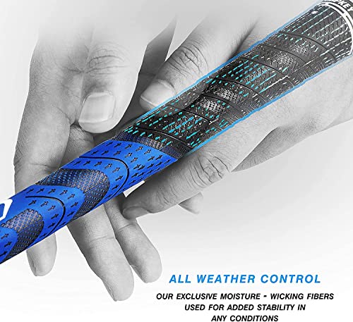Champkey Premium Hybrid Golf Grips 13 Pack - All Weather Performance Golf Club Grips - Choose Between 13 Grips With Full Kits And 13 Grips #TOP2