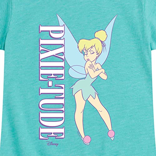 Disney - Tinker Bell - Pixie - Toddler and Youth Girls Short Sleeve Graphic T-Shirt3