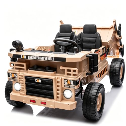 Image of 12V Ride On Toys for Big Kids 12V Ride On Dump Truck Kids' Electric Vehicle