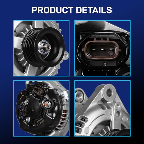 Image of New Alternator Fit for Hyundai 19-20 Santa Fe, 17-18 Santa Fe Sport, 15-19 Sonata, Fit for Kia 16-20 Optima, 15-18 Sorento, 17-21 Sportage, 2.0L 2.4L L4, 11953 37300-2G061
