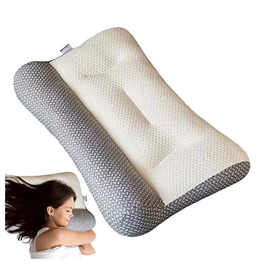 Homezo Ergonomic Pillow, Adjustable Ergonomic Contours Orthopedic Bed Pillow, Ergonomic Pillow for Neck and Shoulder, Suitable for All Sleeping Positions