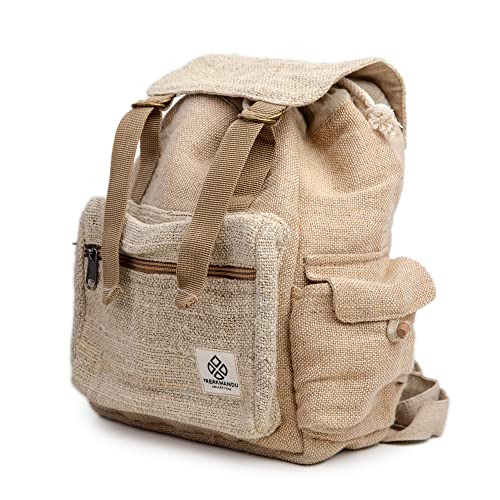 Mini Hemp Backpack Cute Functional